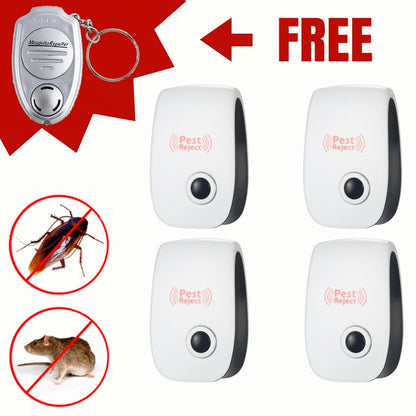 Electronic Ultrasonic Healthy Rechargeble Anti Mosquito Insect Pest Reject Mouse Repellent