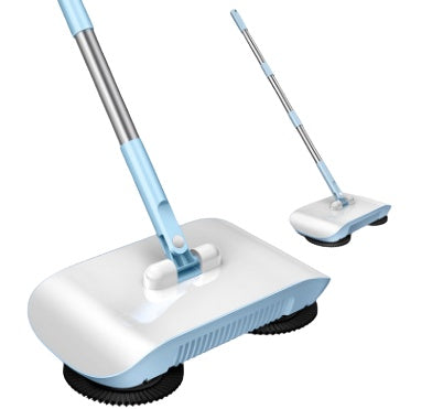 Hand Push Sweeper Household Broom Dustpan Mop Floor