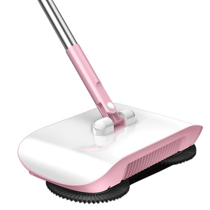 Hand Push Sweeper Household Broom Dustpan Mop Floor