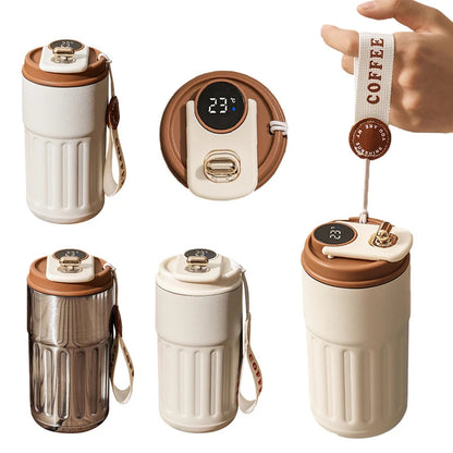 Smart Digital Thermal Bottle  Coffee Mug