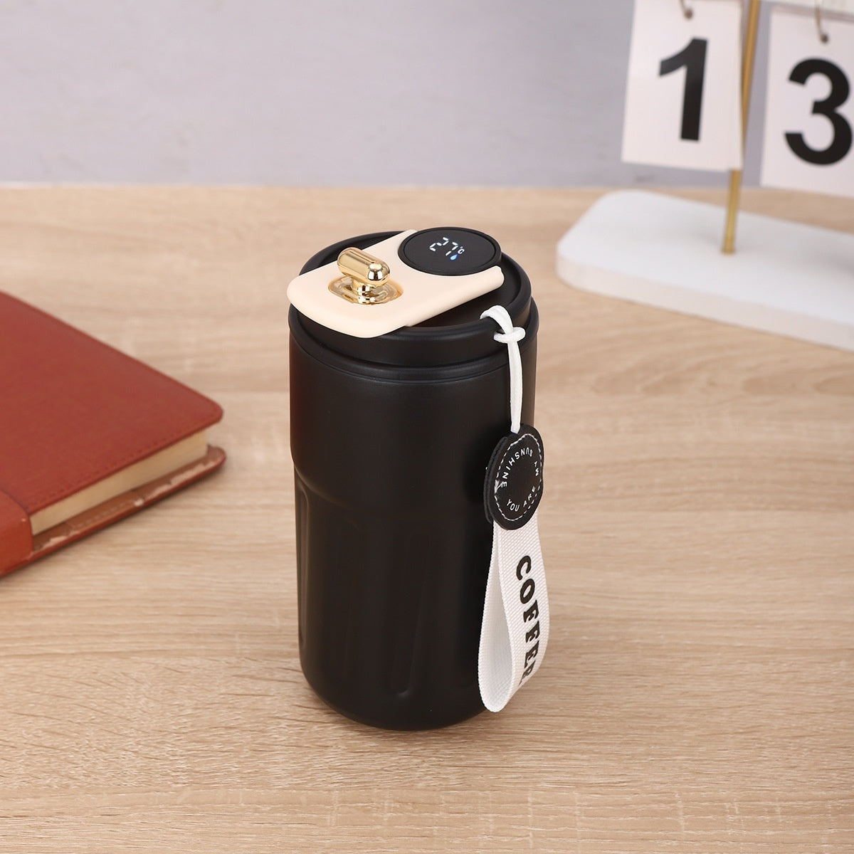 Smart Digital Thermal Bottle  Coffee Mug