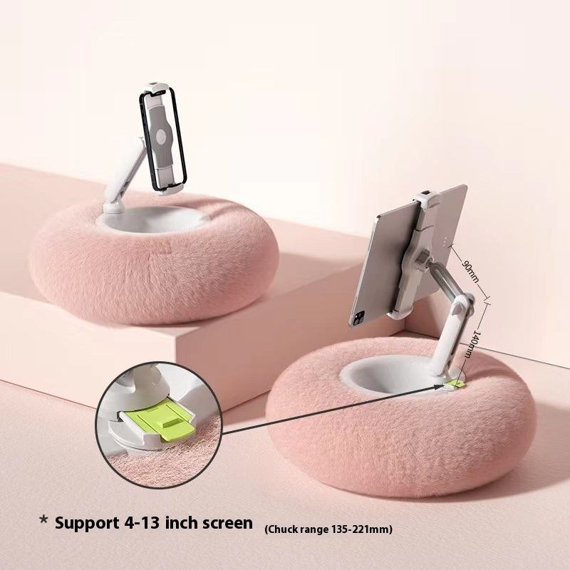 Flat Computer Mobile Phone Universal Plush Pillow Bracket