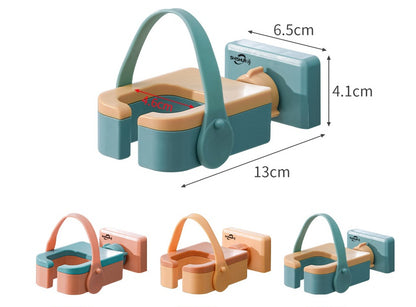 Free Woundable Multifunctional Blower Rack Bathroom