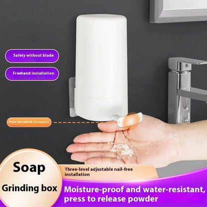 Innovative Wall-Mounted Soap Grinder & Dispenser